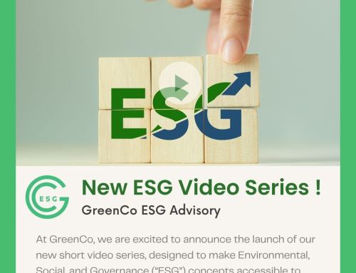 GreenCo Launches New ESG Video Series – Sharing Essential Knowledge for Businesses and the Public